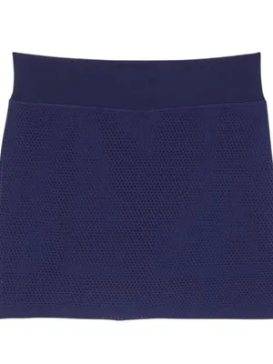 Victoria’s Secret Soft Seamless Mesh Skort Navy thumbnail 2
