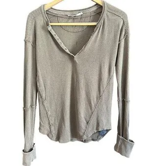 Free People | We the Free Studded Neck Cuff Henley | Size Small thumbnail 1