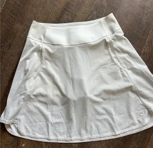 Puma Womens White Athletic Skort Tennis‎ Golf Skirt Mesh Trim Small thumbnail 1