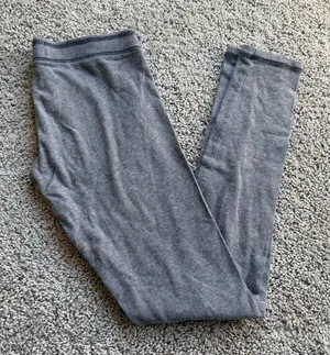 Hollister Gray Cotton Leggings Size Extra Small thumbnail 1