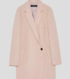 ZARA Soft Crossover Coat thumbnail 4