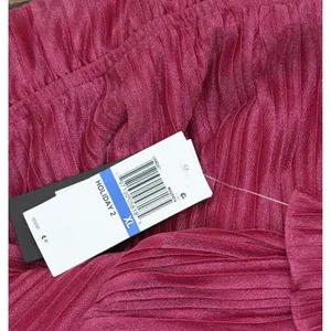 NWT City Studios Juniors Pleated Bell-Sleeve Dress 2389MZ8AT1 Magenta Pink XL thumbnail 7