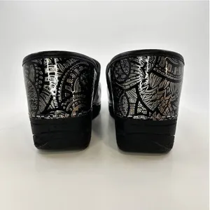 Dansko XP 2.0 Professional Clogs 39 US 8.5-9‎ Silver Black Paisley Nursing Slip thumbnail 9