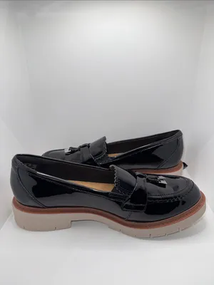 Clarks Westlynn Bella Black Patent Loafers Women's Size 8.5 thumbnail 4