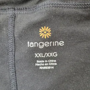 Tangerine Activewear Skort Womens XXL Black Fitness Tennis Workout Golf Running thumbnail 2