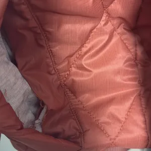 Free People Movement Orange quilted bomber jacket small thumbnail 6