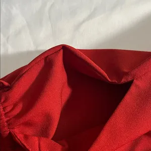 Hot & Delicious Red Halter Tie-Back One-Piece Romper thumbnail 9