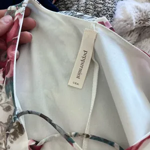 Peppermint Floral Mini Dress thumbnail 5