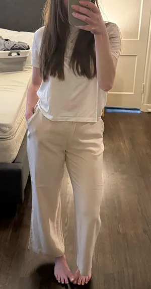 H&M Linen Blend Pants  thumbnail 1