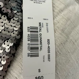 Bnwt silver sequin skirt from Worthington thumbnail 6