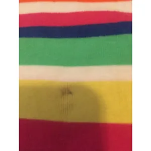 Lauren Ralph Lauren Women's Large Top Multicor lStriped Short Sleeve Shirt thumbnail 7
