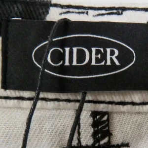 Cider Cow Print Straight Leg Jeans High Rise 90's Fit Mom Jeans Small 26" thumbnail 7
