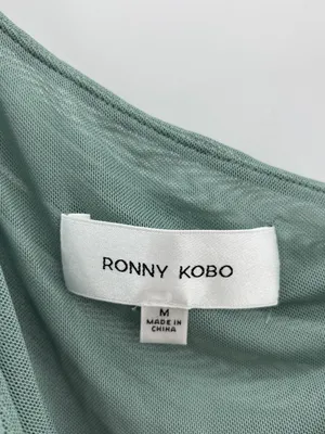Ronny Kobo Collection Monroe Asymmetric Jersey Gown thumbnail 5