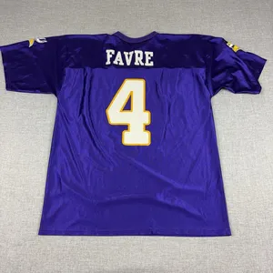 Brett Favre Minnesota Vikings Jersey Mens Large Purple NFL Football Team Apparel thumbnail 7