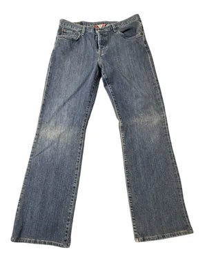 Lucky Brand Women's Jeans Size 12/31 Long Inseam Blue Mid Rise Bootcut Denim thumbnail 1