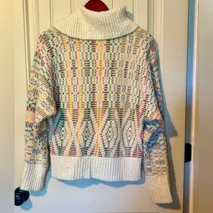 Anthropologie Sleeping on Snow Cream Sweater Pullover thumbnail 6
