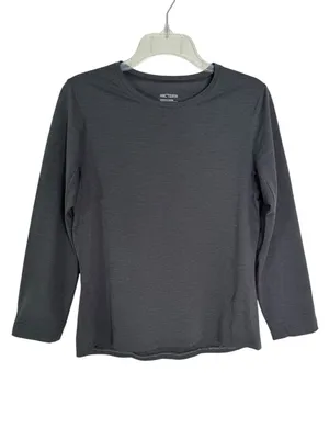 Arc'teryx Women's Taema Crew Neck Shirt UPF 50+ Gray Size M thumbnail 5