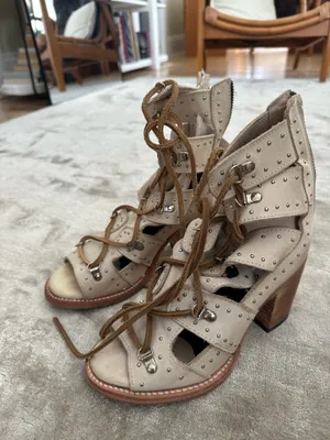 FREEBIRD by Steven lace up heels thumbnail 1