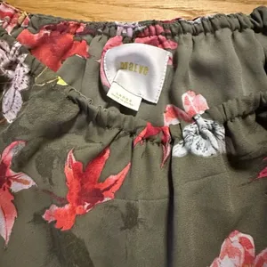 Anthropologie Maeve floral off the shoulder blouse large thumbnail 3
