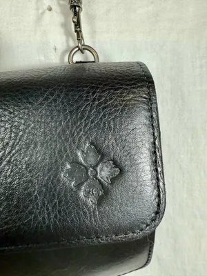 Patricia Nash Bag Crossbody Leather Black thumbnail 2