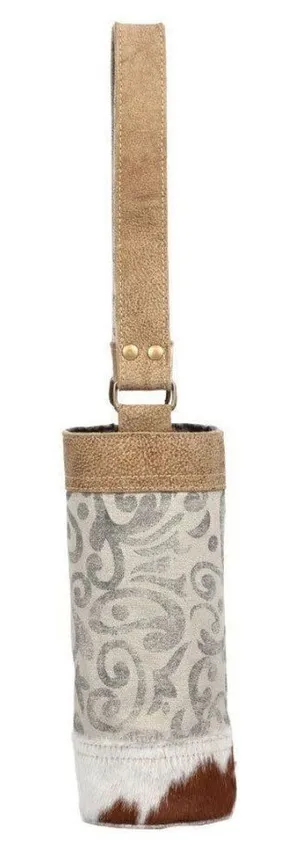 NWT Myra Single Bottle Wine Bag Gray thumbnail 1