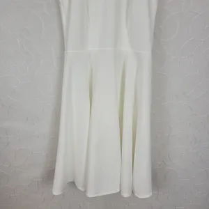 Lulus Womens Irresistible Charm Dress X Small White Fit & Flare‎ Mini thumbnail 9