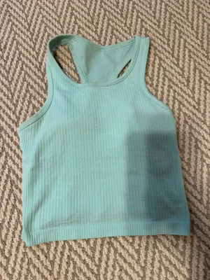 Mint Green Ebb Lululemon To Street Tank thumbnail 1