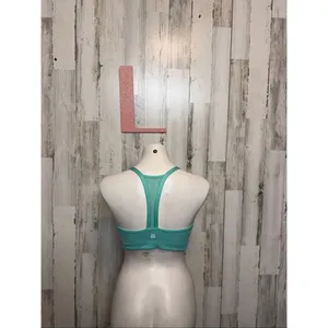 Victoria’s Secret VSX Sport Bra Mint Green Medium Support Racerback Size L thumbnail 4