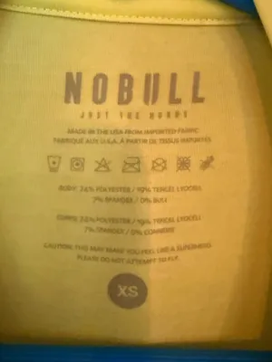 Women's Neon NOBULL Long Sleeve Tee XS thumbnail 2