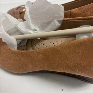 Dexflex Comfort Women's Klara Tan Suede Wedge Heels thumbnail 7