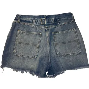 We the‎ Free button up high rise distressed hem shorts size 29 thumbnail 2