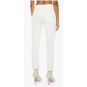 MOTHER The Tomcat Ankle Jeans Cream Puffs Ivory Straight Leg Size 26 thumbnail 10