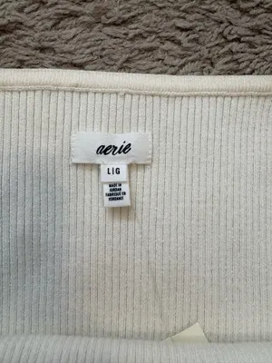 Aerie Crochet Sweater Tank top thumbnail 4