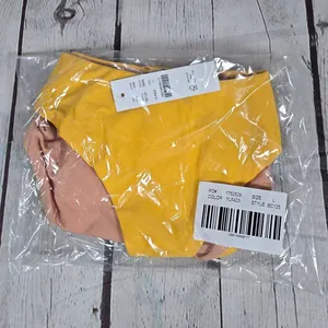 J.‎ Crew Curved-waist cheeky bikini bottom in Yellow L NWT thumbnail 9