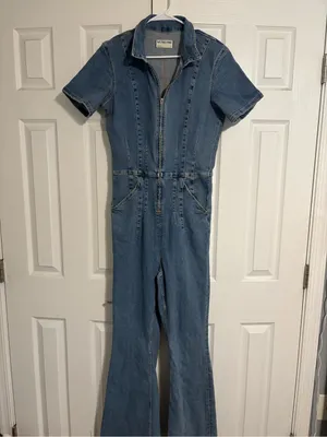 We The Free Free People Jayde Flare Jumpsuit thumbnail 2