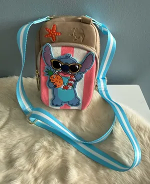 Loungefly Disney Lilo & Stitch Beach Towel Crossbody Bag thumbnail 1
