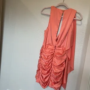 Ronny‎ Kobo Collection Coral Morgan Ruched Cocktail Dress thumbnail 12