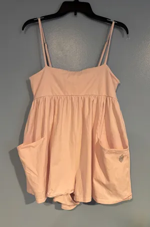 FP Movement Shot Strappy Romper In Small thumbnail 1