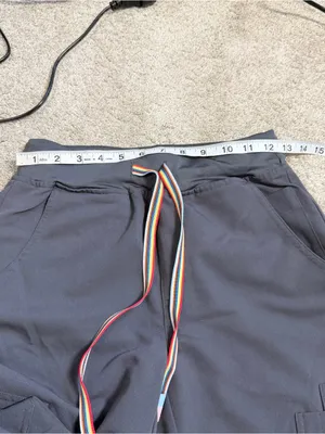 Figs Women’s Zamora Jogger Scrub Pants Pride Edition in Gray XSP thumbnail 9