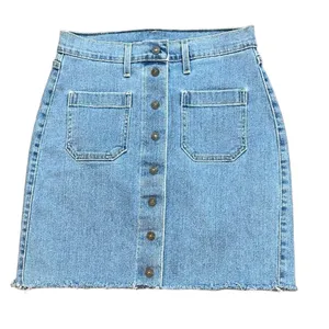 Levi's Button Front Y2K Denim Jean Skirt‎ Size 26 thumbnail 1