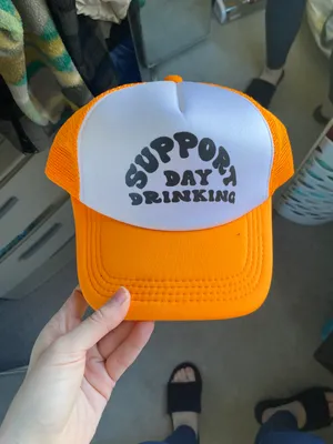 Support Day Drinking Trucker Hat thumbnail 3