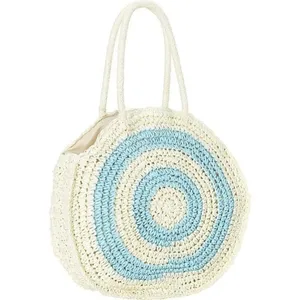 ✨LUCCA Bougainville Raffia Tote Bag✨ thumbnail 2
