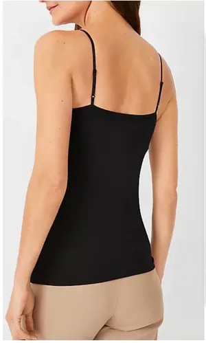Ann Taylor Core Black Stretch Cami thumbnail 2