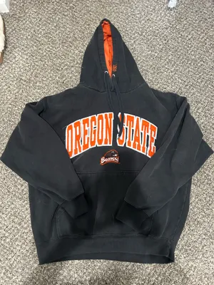 Oregon State Hoodie Black Size M thumbnail 1