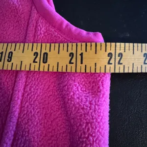 BTG Polo Golf Ralph Lauren Fleece Vest XL Pink Full Zip Layering Preppy Luxury thumbnail 8