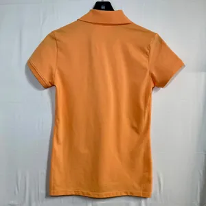 NEW Walter Hagen‎ Clubhouse Womens Small Fresh Orange SS Classic Polo Golf Shirt thumbnail 2