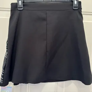 ROMWE Black Skirt with Plaid and Heart Accents M (6) thumbnail 8
