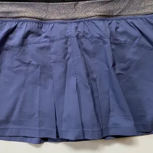 VSX Victorias Secret Womens Blue Athletic Skort Metallic Waistband‎ Small thumbnail 8
