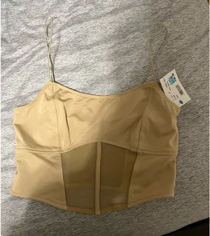 Brown crop top Size M thumbnail 1