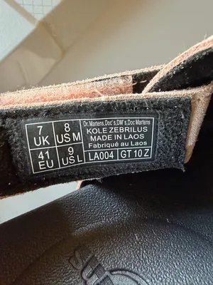 Dr. Martens NEW Unisex Kole Suede Sandal Size 8 or 9 #587A thumbnail 11